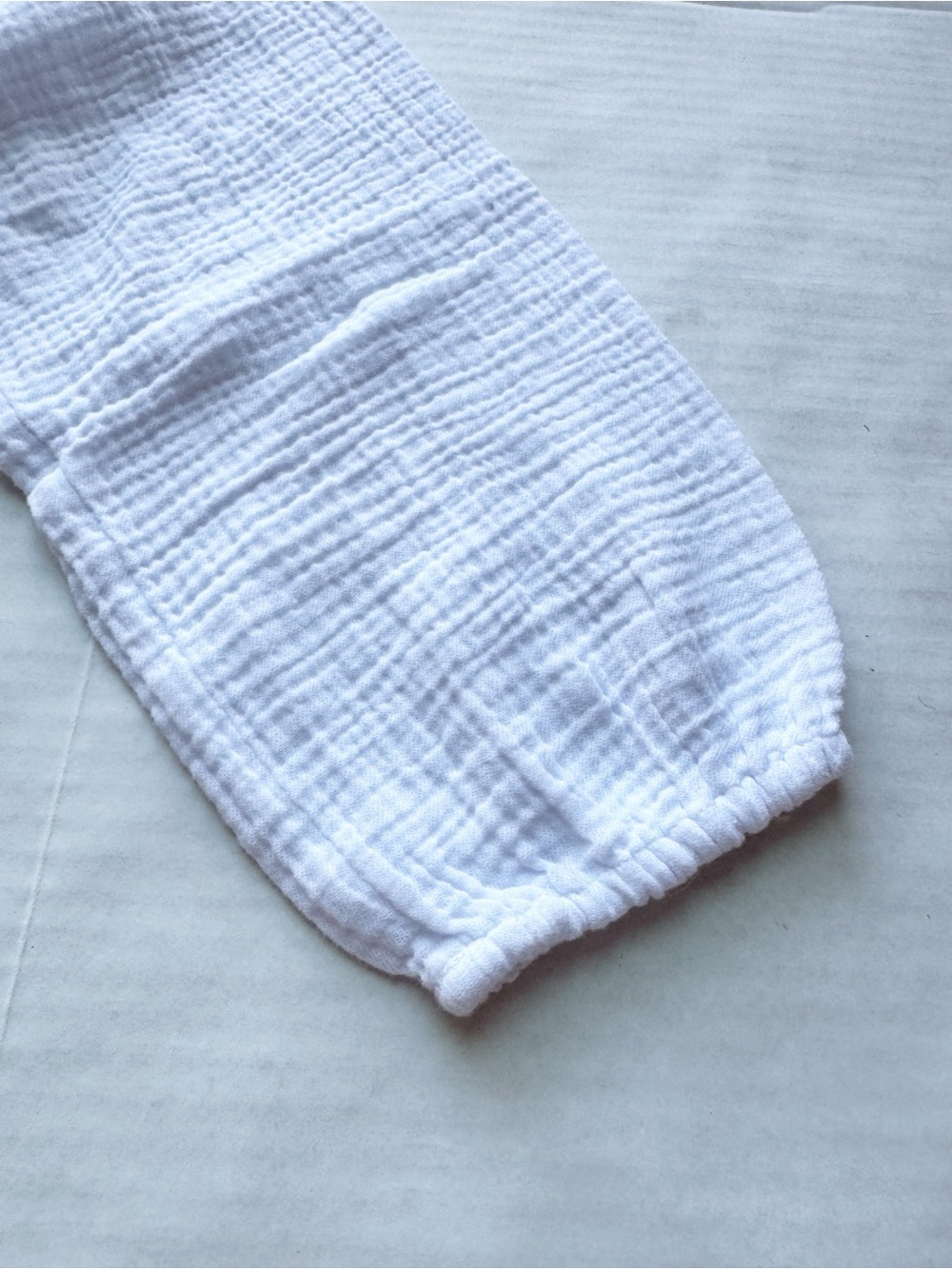 J.Crew New Womens Long Sleeve Gauze Tie Neck Top White Size S NWT - Picture 7 of 16